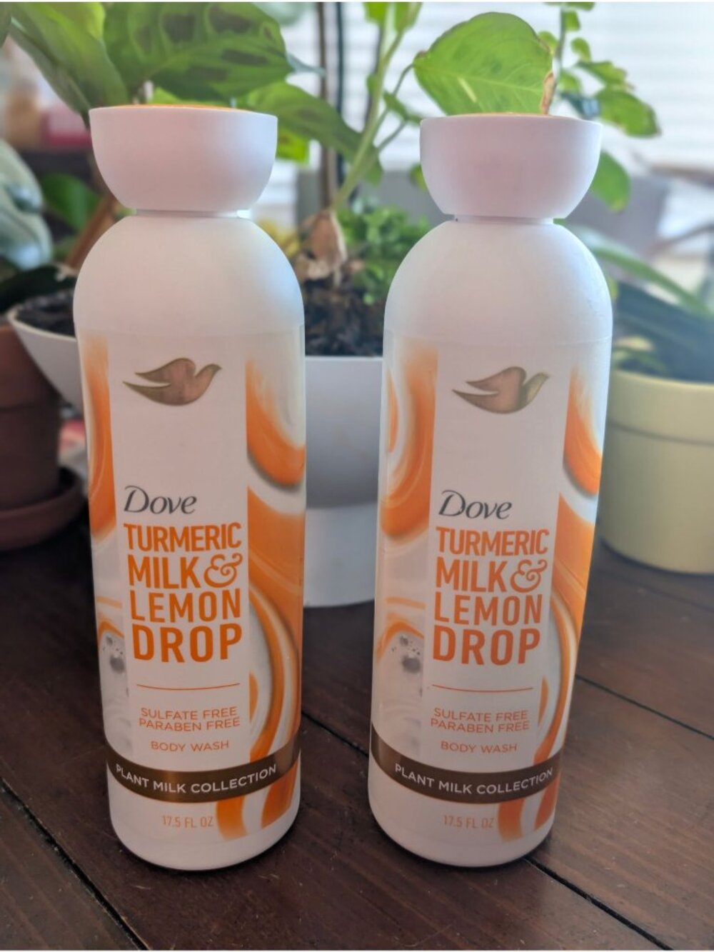 Dove Turmeric Milk & Lemon Drop Body Wash 17.5 Fl Oz Sulfate & Paraben Free Plan